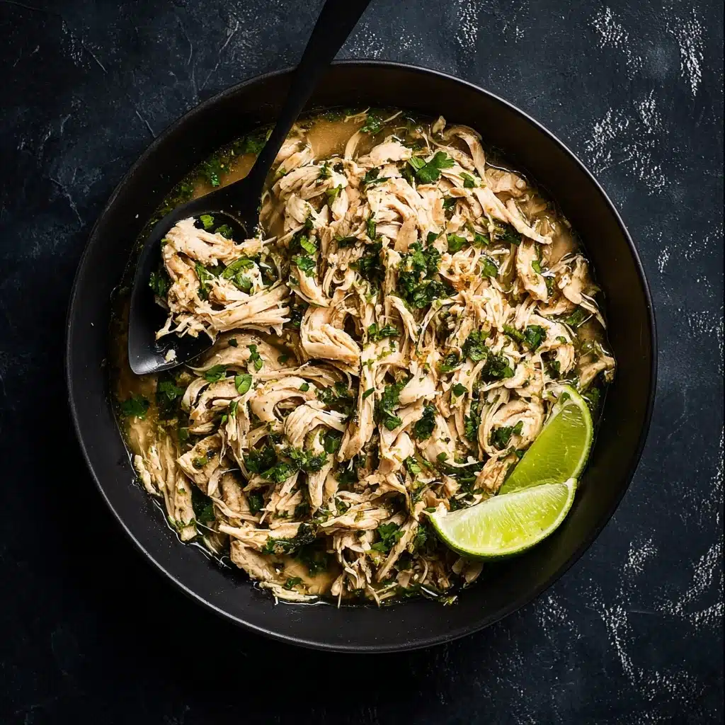 Slow Cooker Cilantro Lime Chicken Recipe - Recipe Image