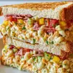 Club Sandwich Pasta Salad Recipe