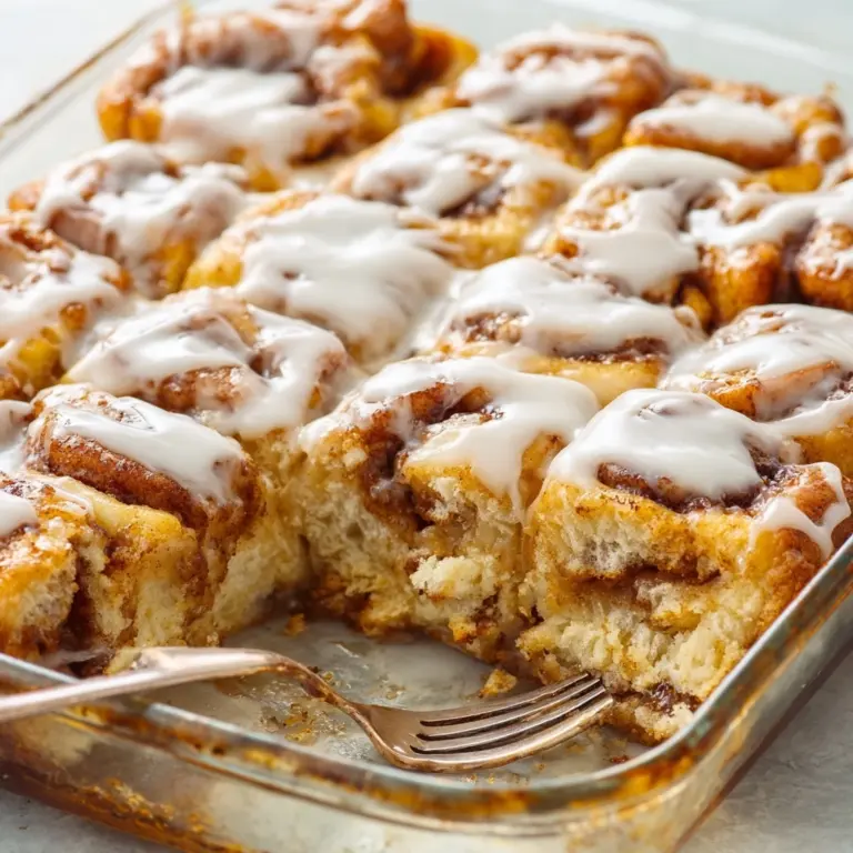 Pumpkin Cinnamon Roll Bake Recipe