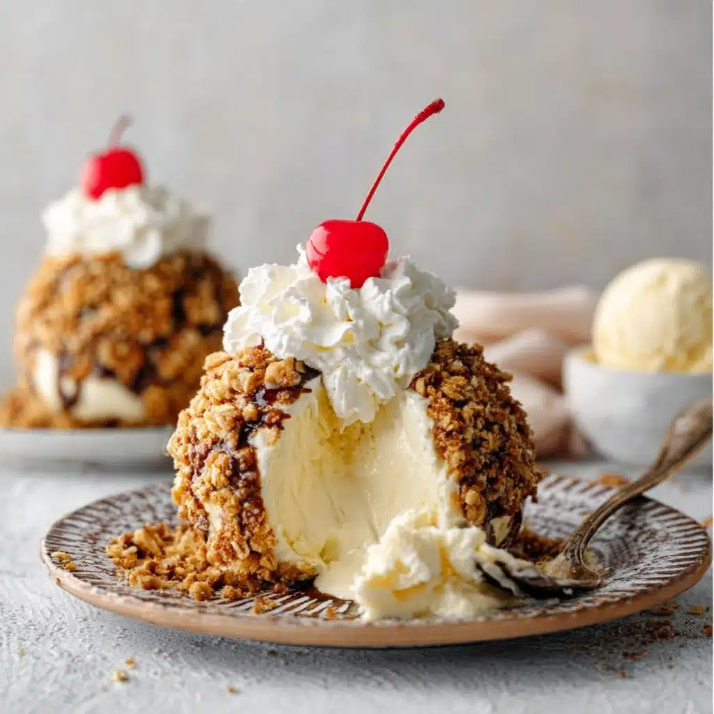 Fried Ice Cream Delight Recipe - Recipe Image
