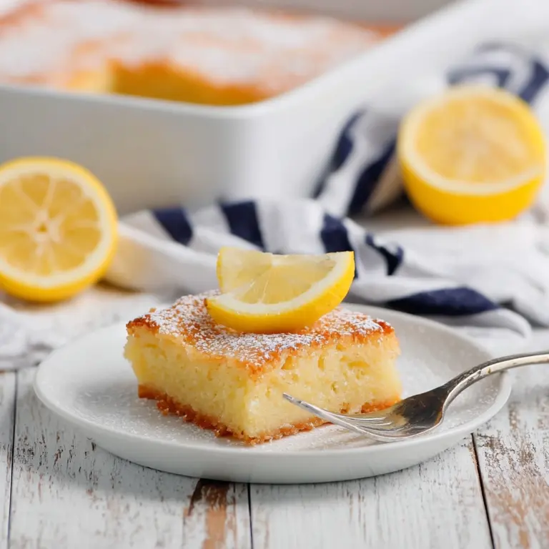 Two Ingredient Lemon Bars Recipe