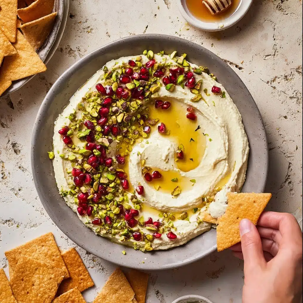 Pomegranate Pistachio Whipped Feta Recipe - Recipe Image