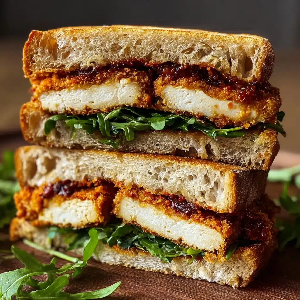 Crispy Chicken Sandwich with Garlic Mayo Recipe - Recipe Image