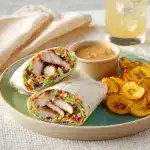 Thai Peanut Chicken Wraps Recipe