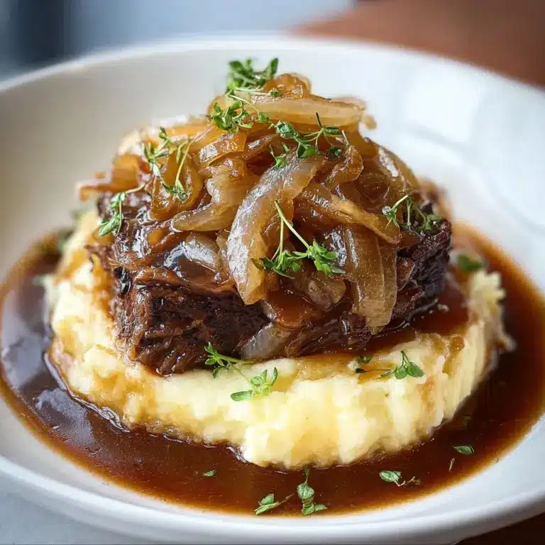 Savory French Onion Pot Roast Recipe