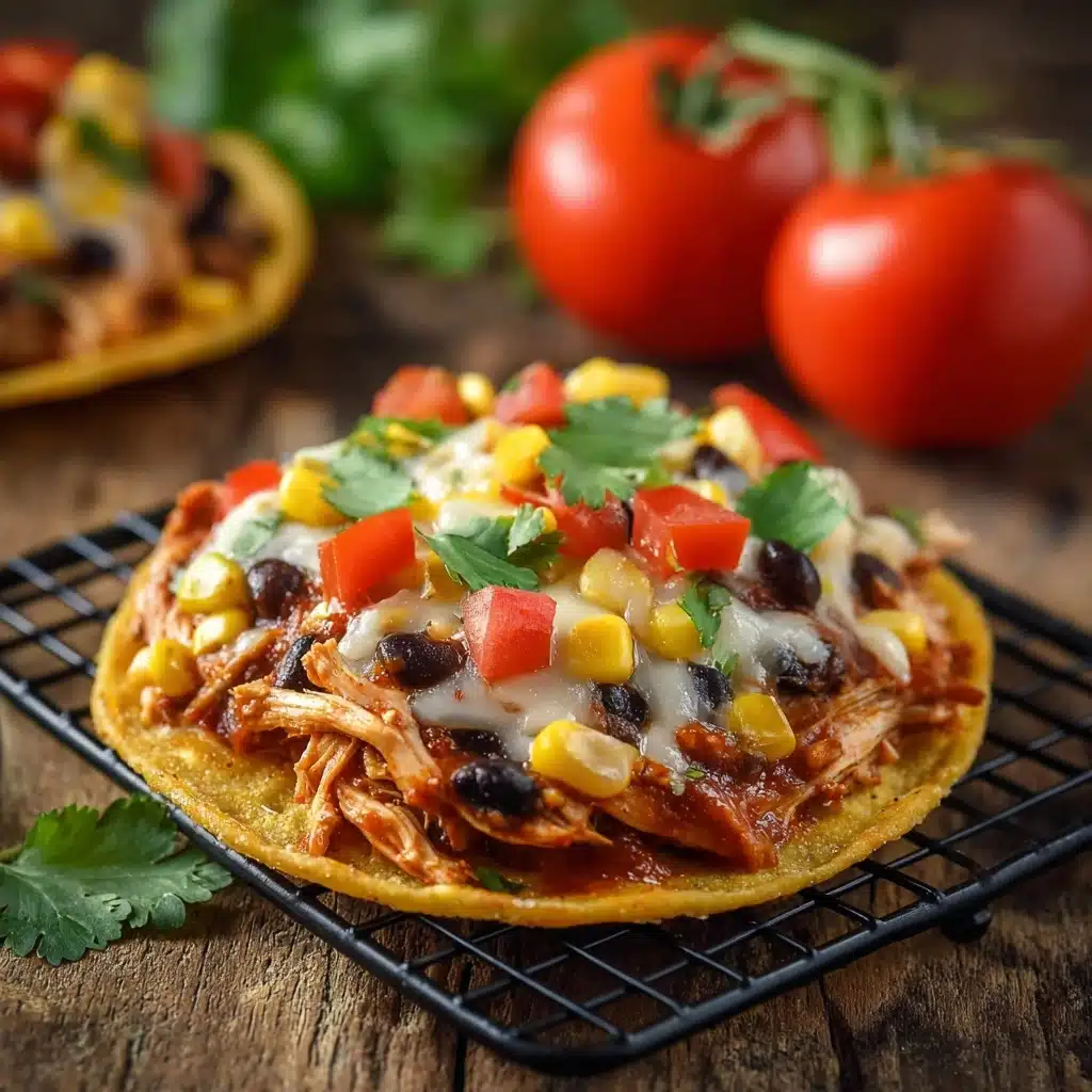 Mexican Rotisserie Chicken Tostadas Recipe - Recipe Image