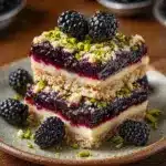 Blackberry Pistachio Dream Bars Recipe