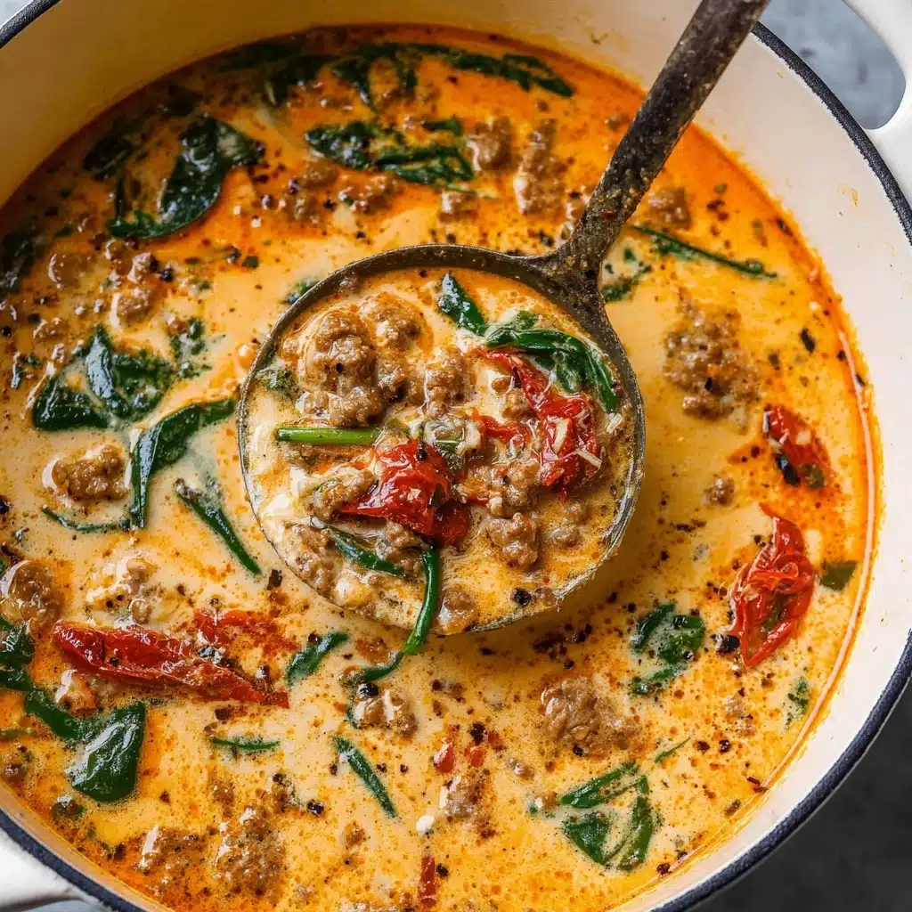 Marry Me Sausage Orzo Soup Recipe - Recipe Image