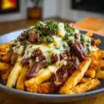 Philly Steak Cheese Fries Recipe