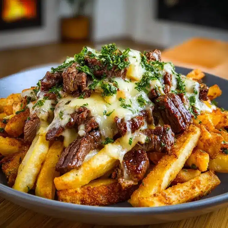 Philly Steak Cheese Fries Recipe