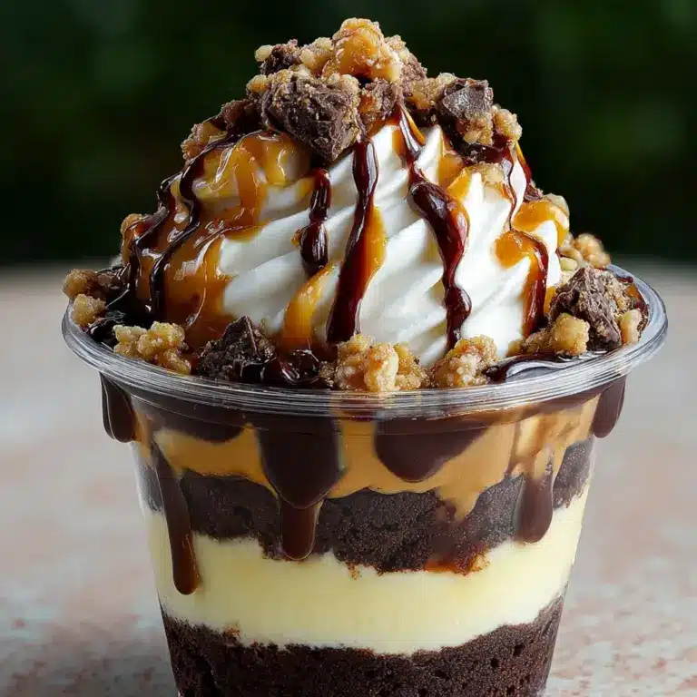Loaded Brownie Cheesecake Cup Recipe