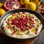Pomegranate Pistachio Whipped Feta Recipe