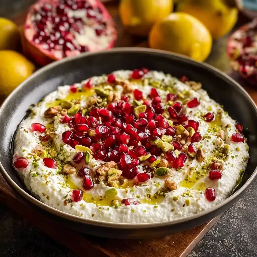 Pomegranate Pistachio Whipped Feta Recipe - Recipe Image
