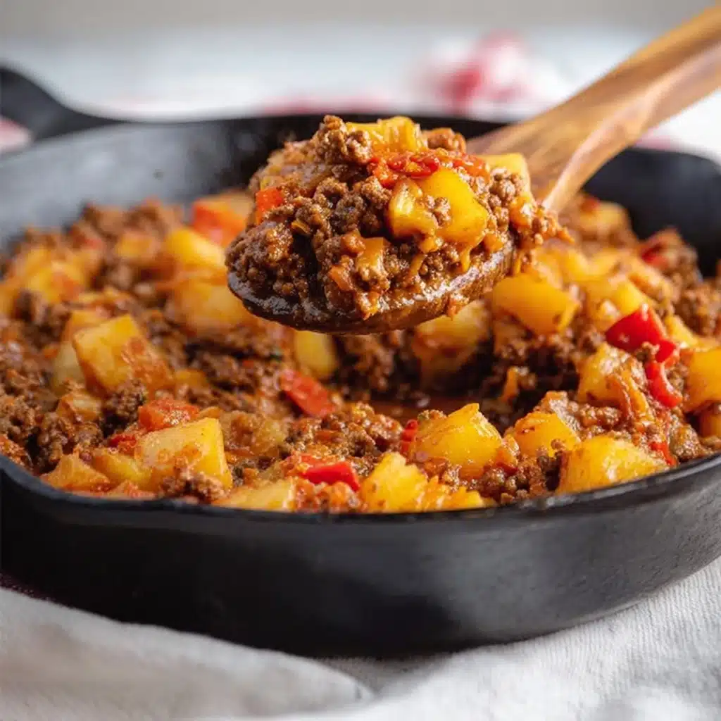 Cheesy Taco Potatoes Recipe - Recipe Image