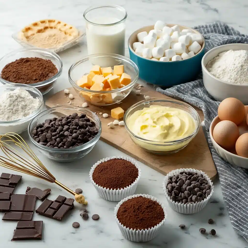 Loaded Brownie Cheesecake Cup Recipe - Recipe Image