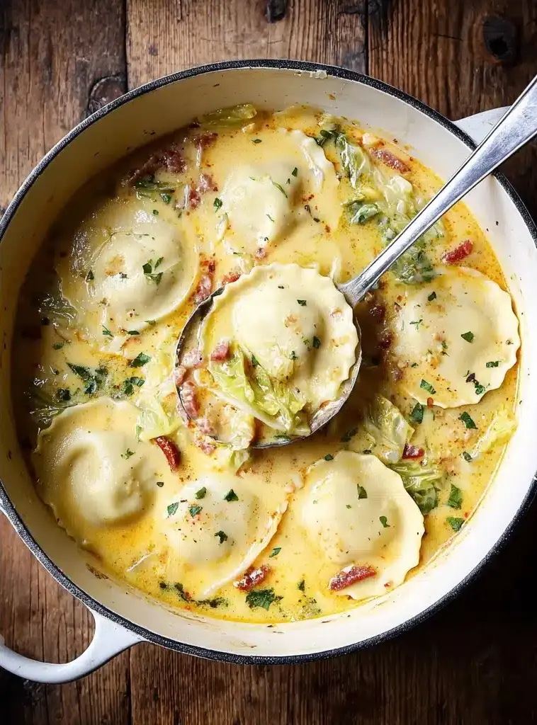 Easy Pierogi Dill Soup Recipe