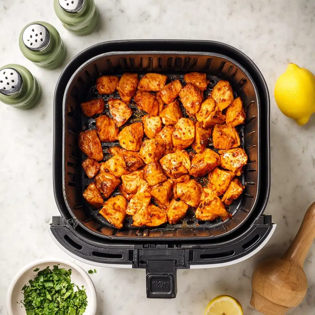 Air Fryer Lemon Chicken Bites Recipe - Recipe Image