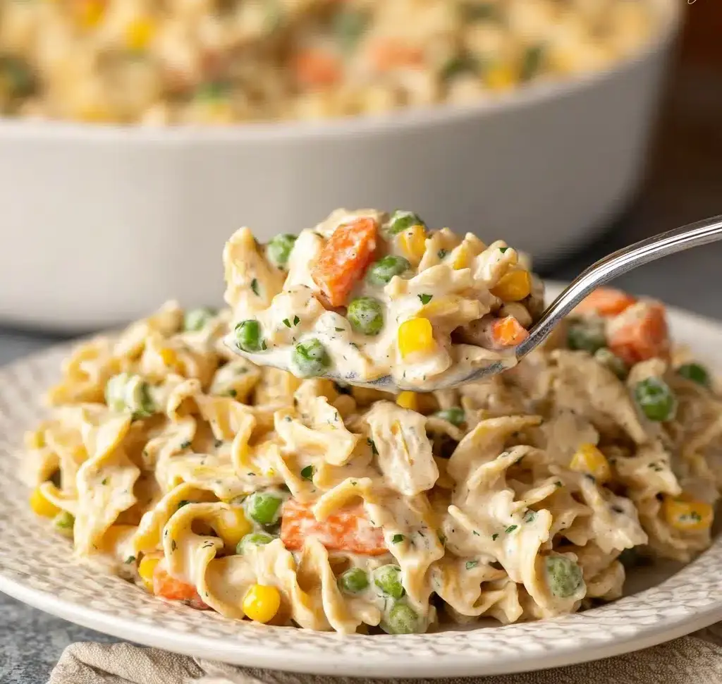 Chicken Pot Pie Pasta Recipe