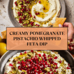 Pomegranate Pistachio Whipped Feta Recipe