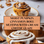 Pumpkin Cinnamon Roll Muffins Recipe