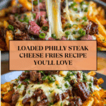 Philly Steak Cheese Fries Recipe