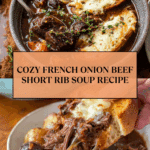 French Onion Beef Short Rib Soup Recipe