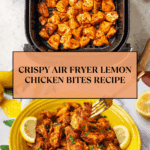 Air Fryer Lemon Chicken Bites Recipe
