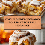 Pumpkin Cinnamon Roll Bake Recipe