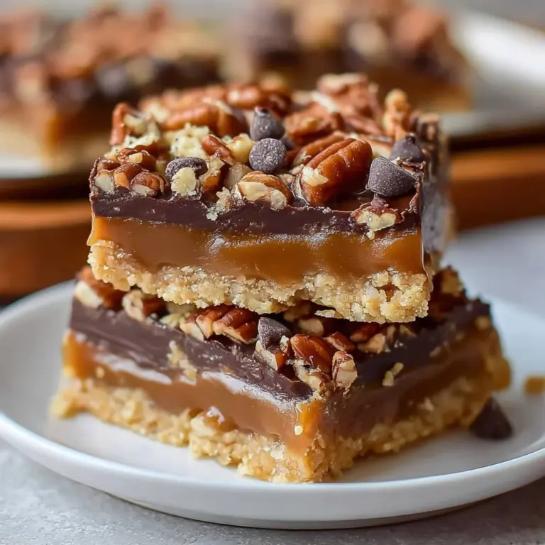 Easy Turtle Bars Recipe