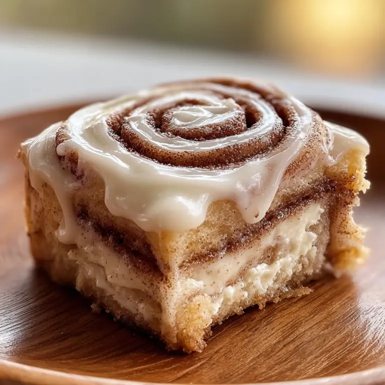 Cinnamon Roll Bliss Bars Recipe