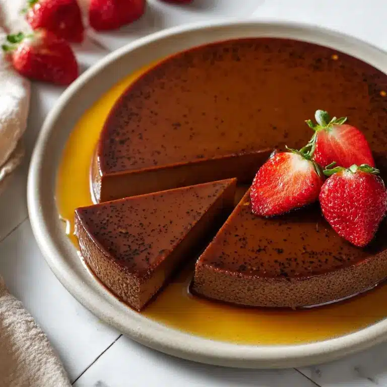 French Chocolate Flan Recipe