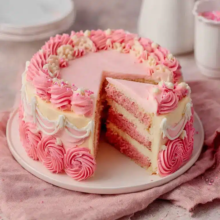 Mother’s Day Pink Velvet Cake Recipe