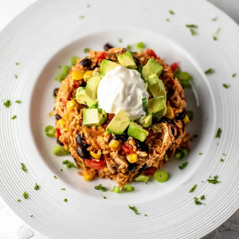 Chicken Burrito Casserole Recipe