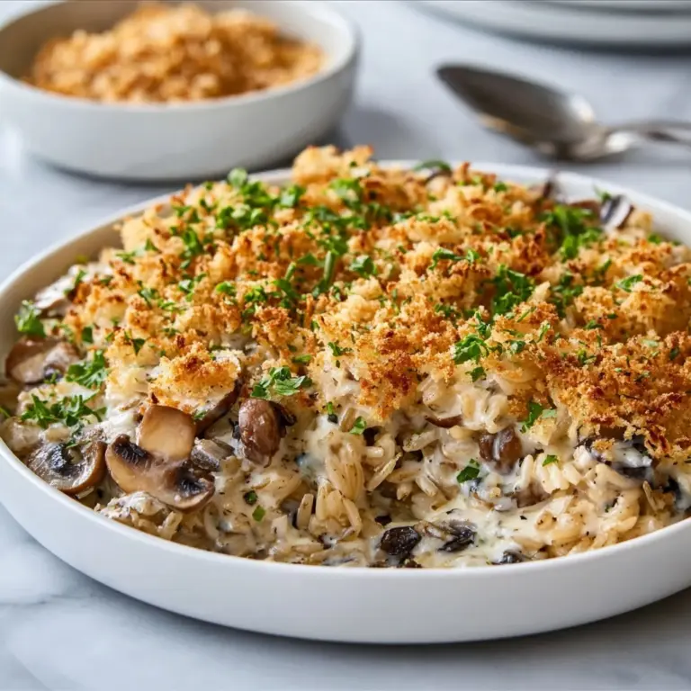 Chicken Wild Rice Casserole Recipe
