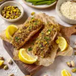 Rich, Buttery Pistachio Crusted Salmon Recipe