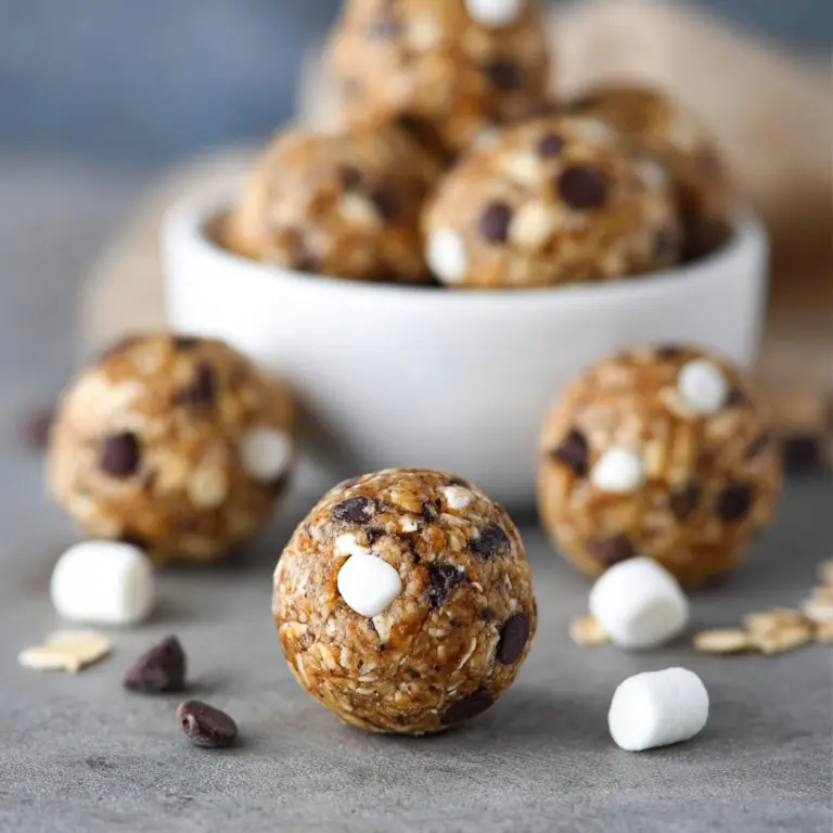 S'mores Protein Balls Recipe