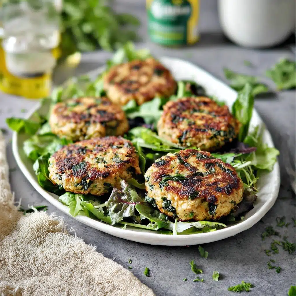 Keto Spinach Feta Turkey Burgers Recipe - Recipe Image