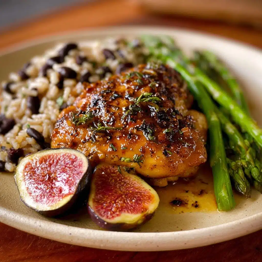 Mastering Balsamic Fig Glazed Chicken Recipe - Recipe Image