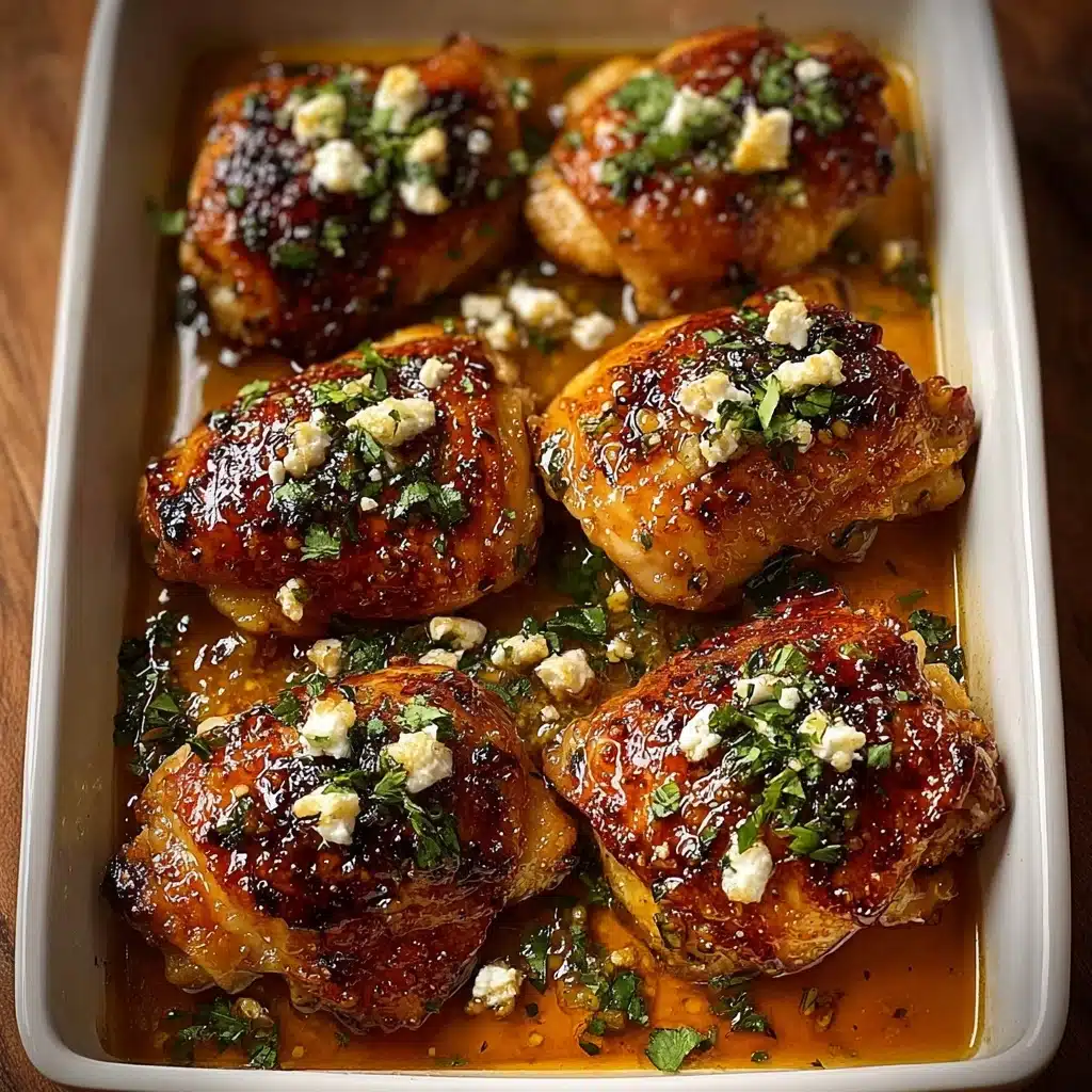 Hot Honey Feta Chicken Dish Recipe - Recipe Image