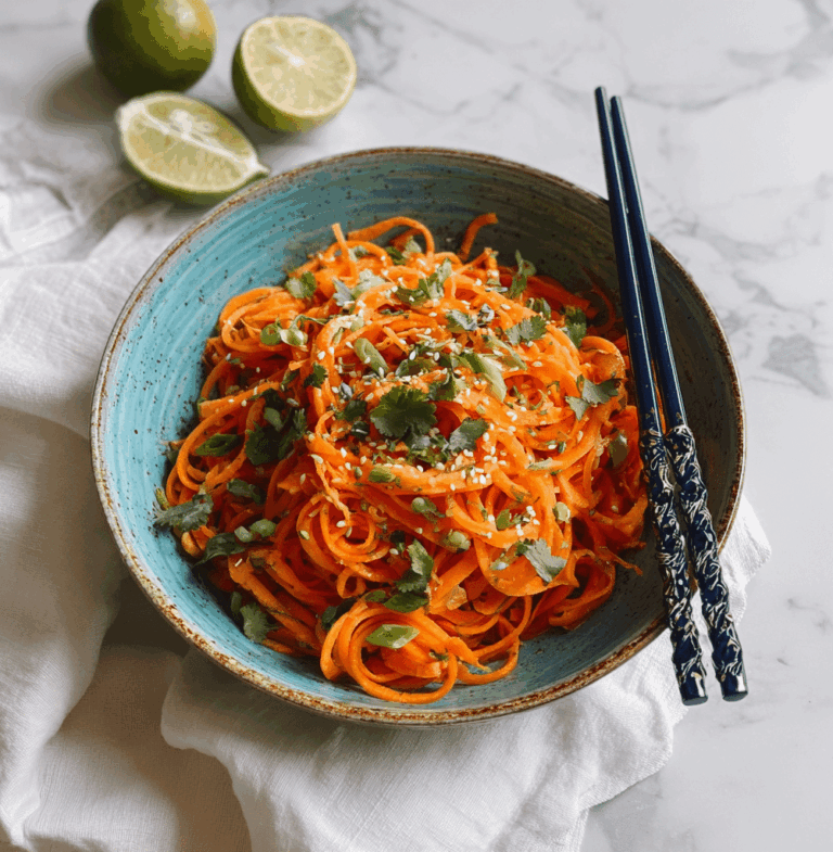 Raw Carrot Salad (5 Minute Viral Tik Tok Recipe) Recipe