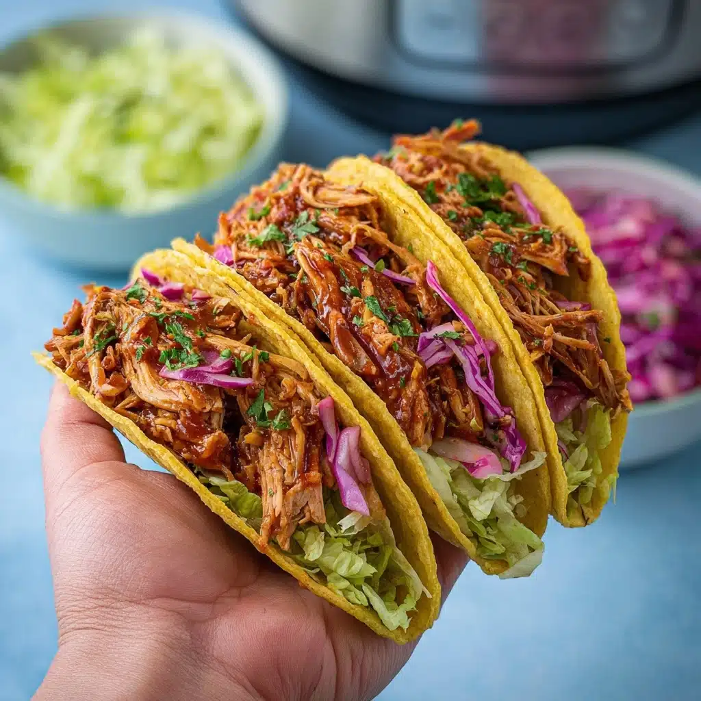 Slow Cooker Pulled Chicken Recipe - Recipe Image