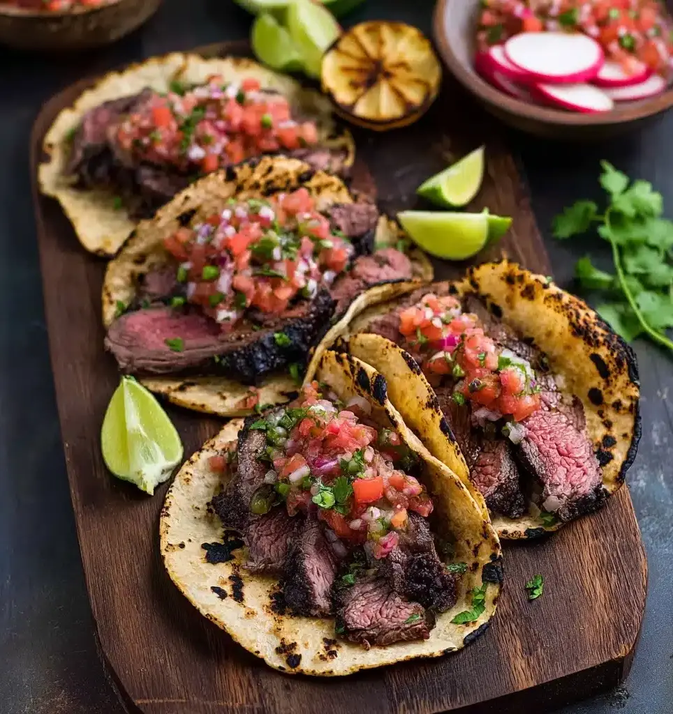 Mexican Steak Soft Tacos Recipe