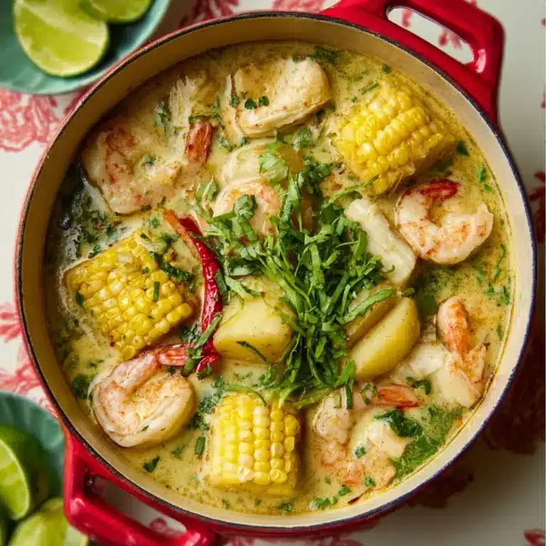 Green Curry Seafood Boil Recipe