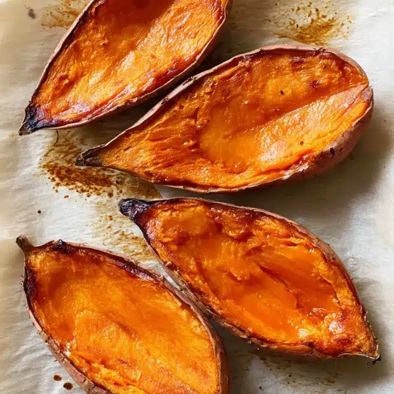 Perfect baked sweet potatoes Recipe