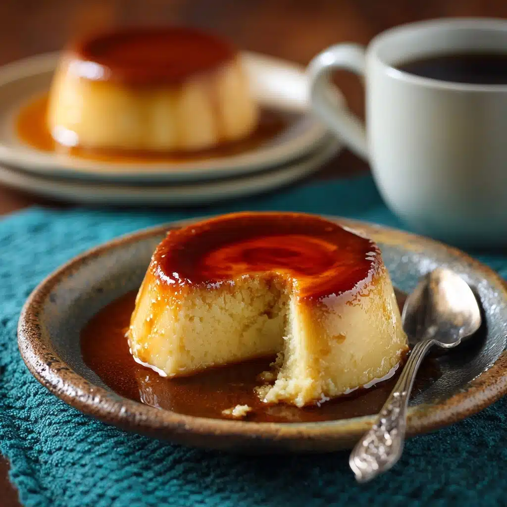 Velvety Caramel Flan Muffins – Creamy and Delicious Treats Recipe - Recipe Image