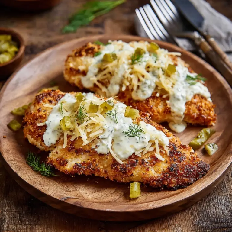 Dill Pickle Parmesan Chicken Recipe
