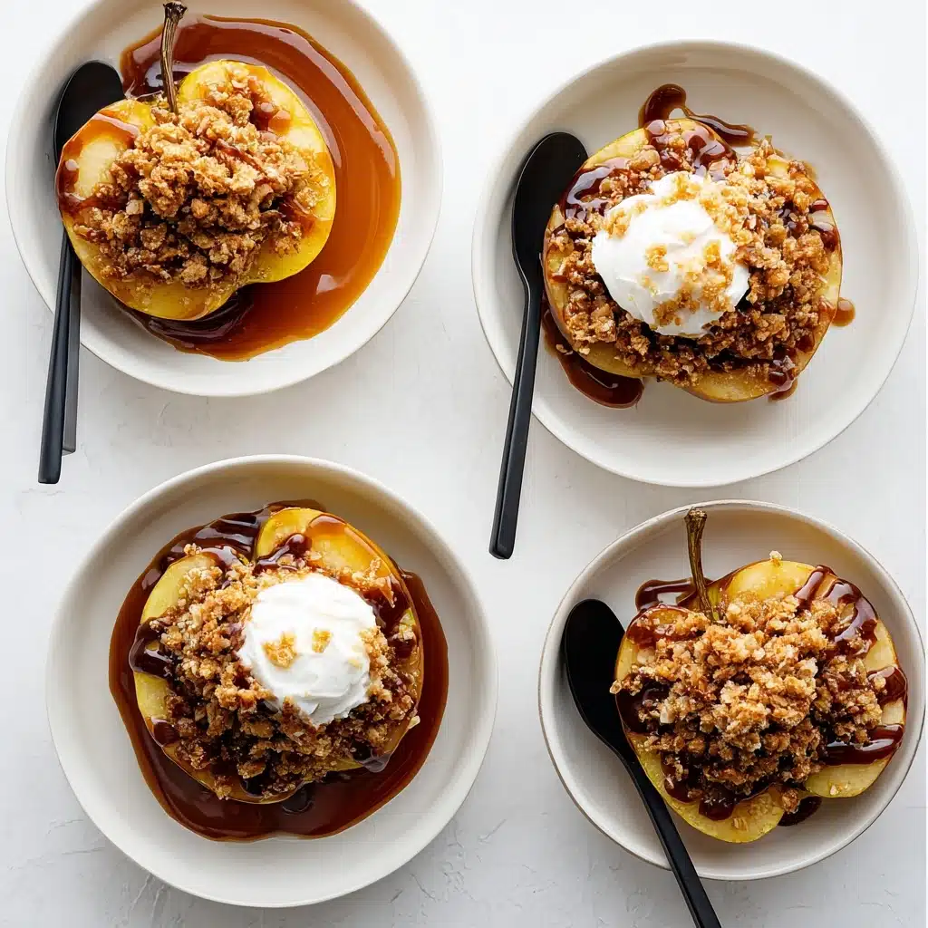 Cheesecake Stuffed Baked Apples Recipe - Recipe Image