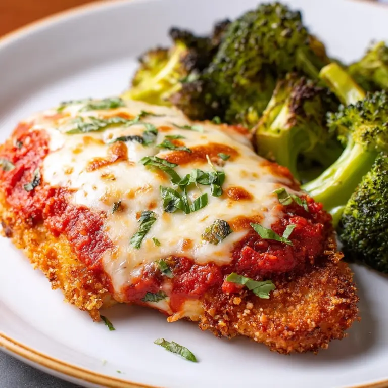 Incredible 20-Minute Baked Chicken Parmesan You'll Crave Recipe