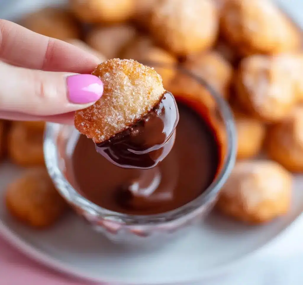 Sweet Air Fryer Churro Bites Recipe