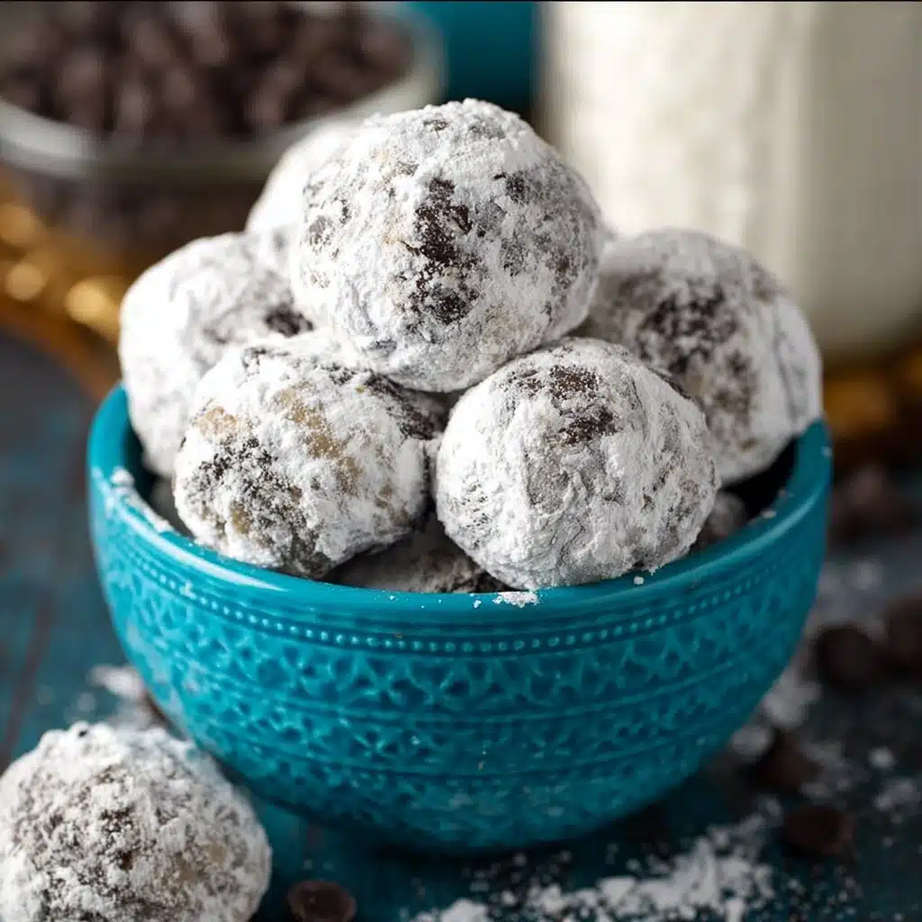 Double Chocolate Snowball Cookies Recipe - Recipe Image